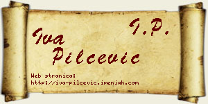 Iva Pilčević vizit kartica